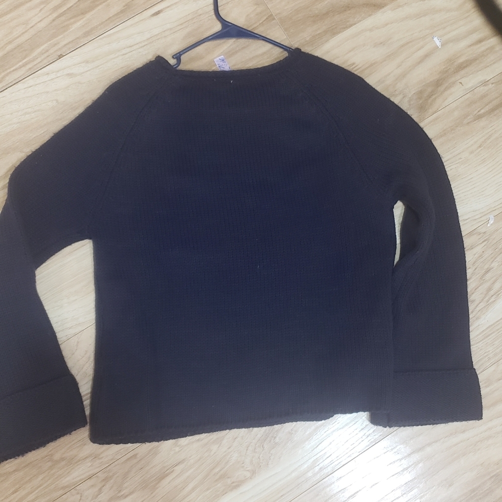 Boho Bell Sleeve Y2k Fall Sweater Med Dark⁰ - Picture 2 of 3